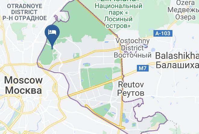 Moscow - Sokolniki Sanatorium Maps