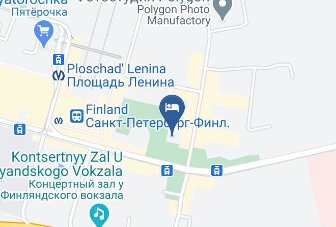 Saint Petersburg - Sokroma Mesta Hotel Maps