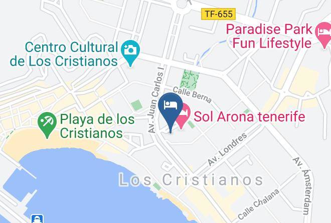 Santa Cruz De Tenerife - Sol Arona Tenerife Maps