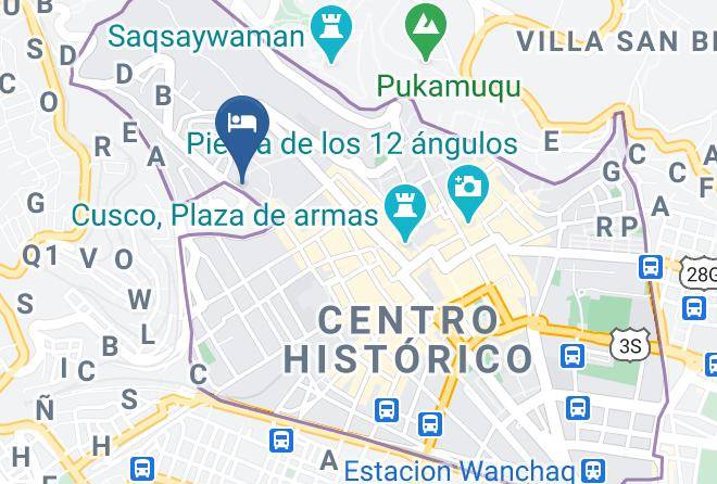 Cusco - Sol Ayni Hotel Maps