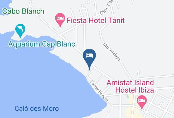 Sol Bahia Ibiza Suites Map