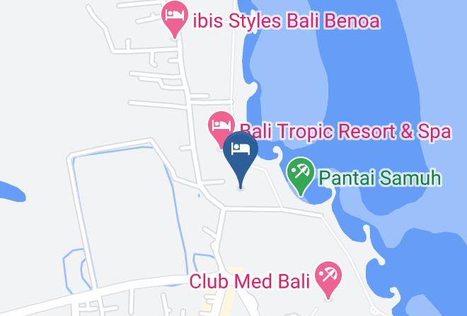 Badung Regency - Sol Benoa Bali Maps
