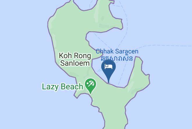 Preah Sihaknuk Town - Sol Beach Resort Maps