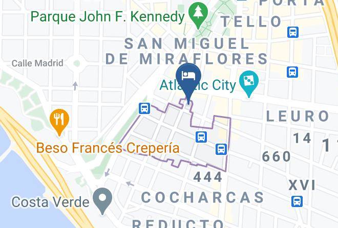 Miraflores - Sol De Oro Hotel & Suites Maps