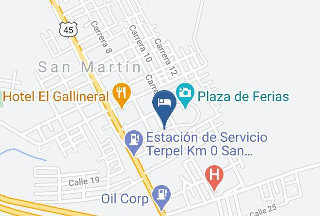 San Martin - Sol Hotel Maps