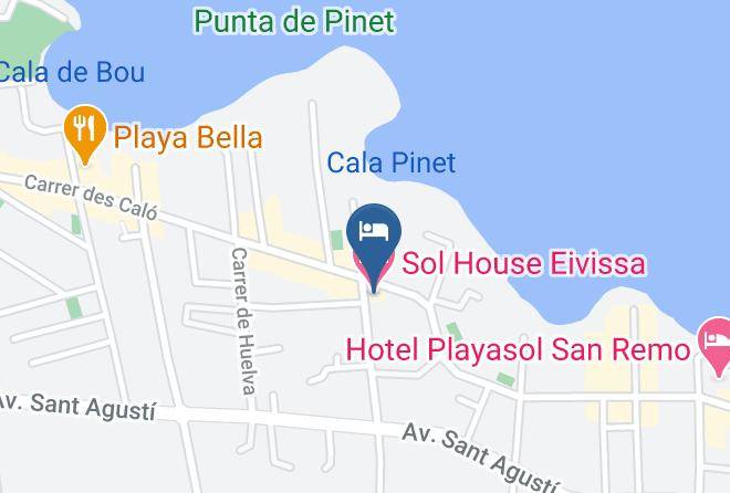 Baleares - Sol House Ibiza Maps