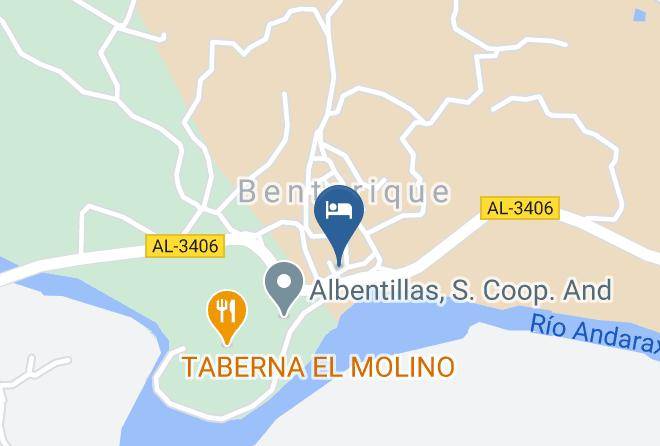 Sol I Daria Alpujarra Hotel Map