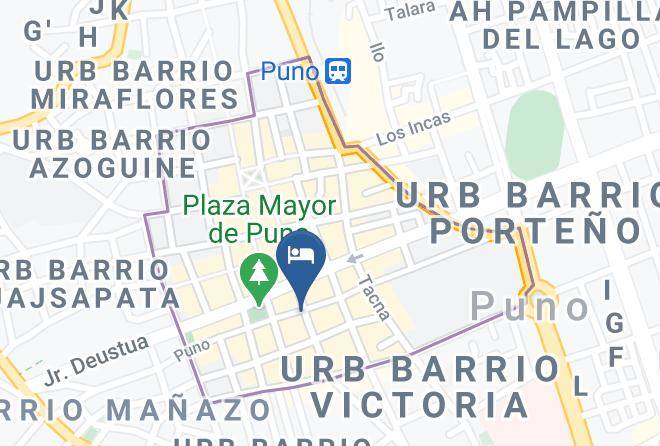Puno - Sol Plaza Hotel Puno Maps