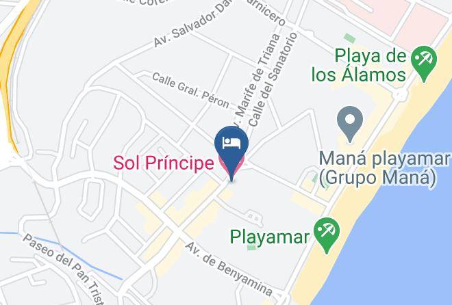 Malaga - Sol Principe Maps