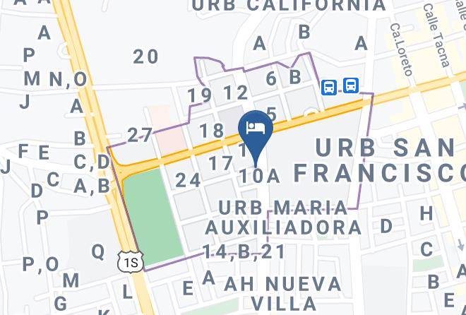 Ica - Sol Y Dunas Ica Hospedaje Maps