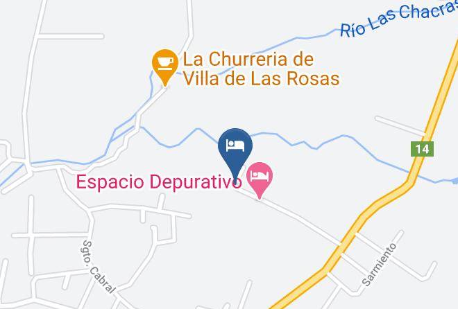 San Javier Department - Sol Y Luna Alojamiento Maps