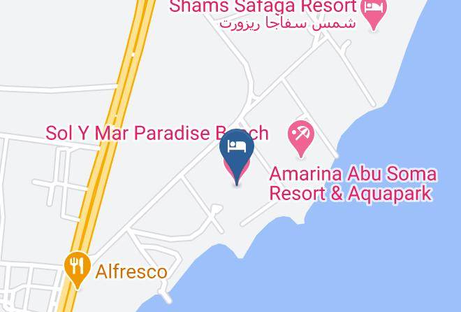 Sol Y Mar Paradise Beach Map