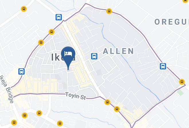 Ikeja - Solab Hotels And Suites Maps