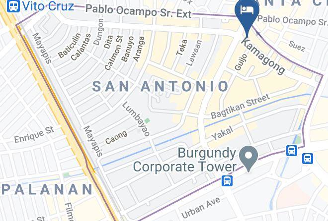 Metro Manila - Solace Hotel Maps