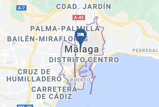 Malaga - In The Old Town Of Malaga Maps