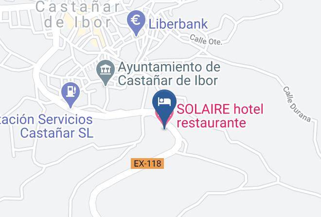 Solaire Hotel Restaurante Map