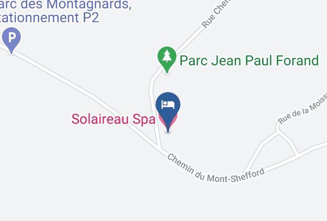 La Haute Yamaska Regional County Municipality - Solaireau Spa Maps