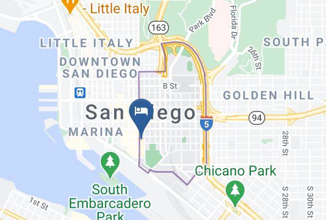 San Diego - Solamar San Diego Maps