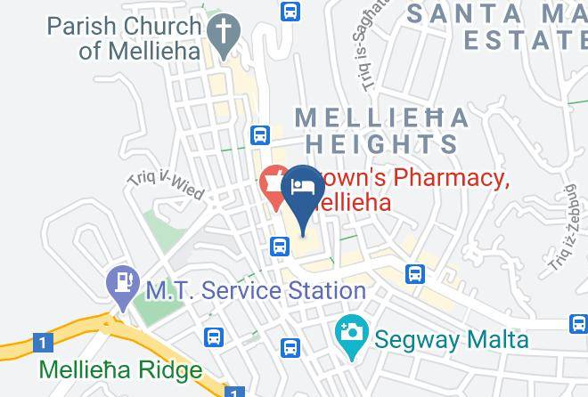Mellieha - Solana Hotel & Spa Maps
