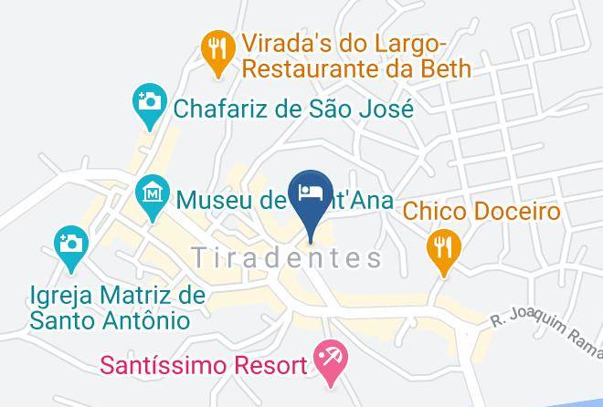 Tiradentes - Solar Da Ponte Maps