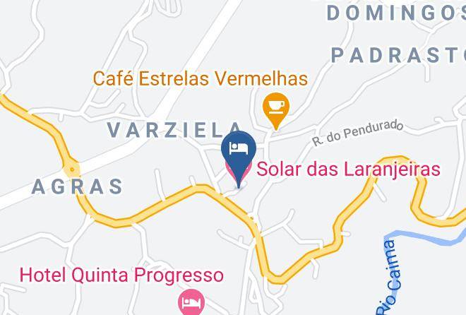Vale De Cambra - Solar Das Laranjeiras Maps