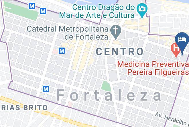 Fortaleza - Solar De Iracema Hotel Maps