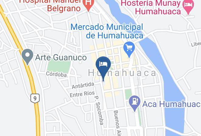 Humahuaca - Solar De La Quebrada Maps