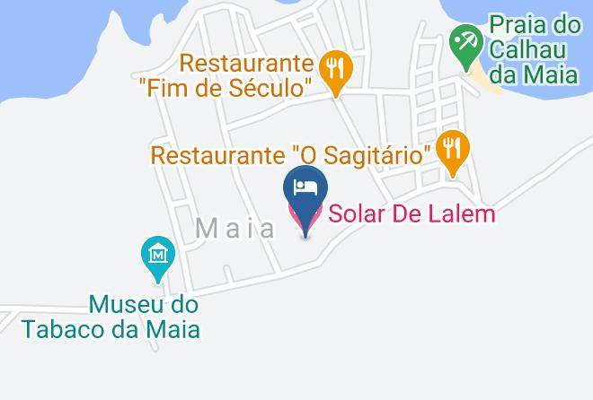 Ribeira Grande - Solar De Lalem Maps