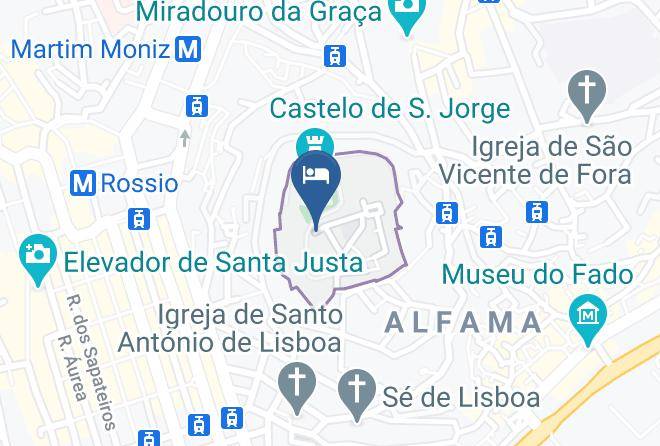 Lisbon - Solar Do Castelo Maps