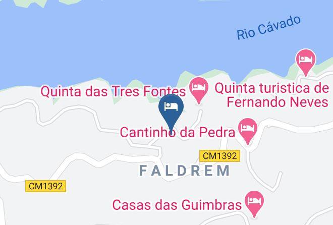 Vieira Do Minho - Solar Do Cavado Maps
