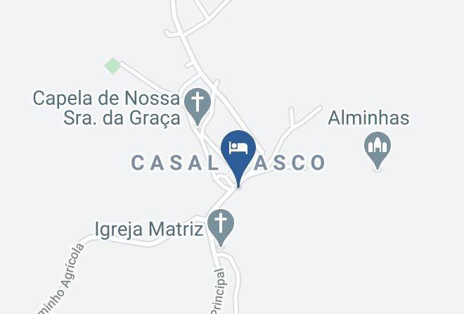 Fornos De Algodres - Solar Dos Caceres Maps