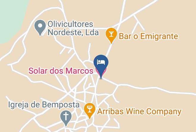 Mogadouro - Solar Dos Marcos Maps