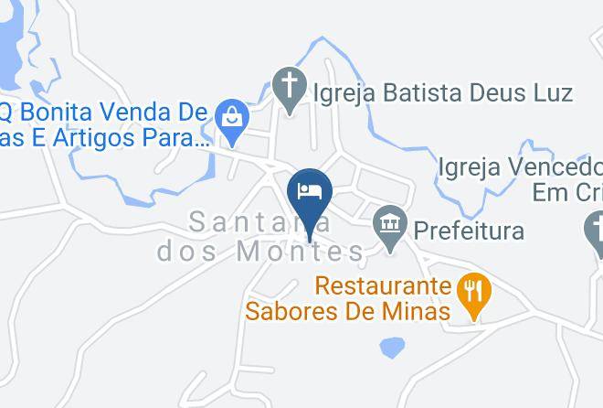 Santana Dos Montes - Solar Dos Montes Maps
