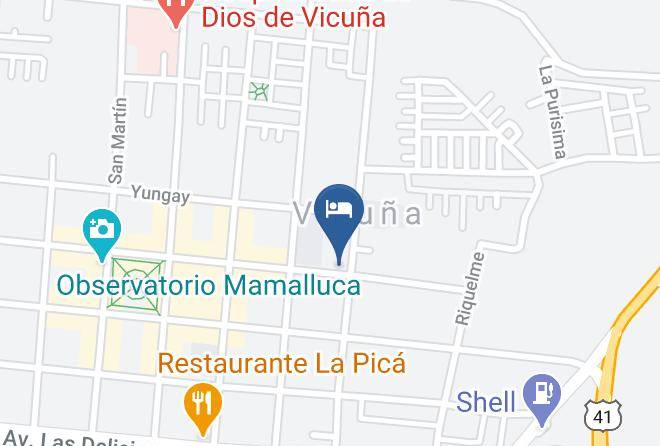 Elqui Province - Solar Madariaga Hotel Maps