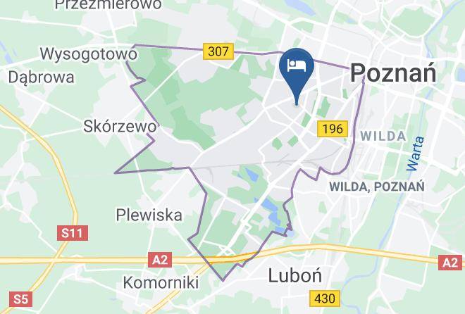 Poznan - Solar Republic Pension & Culinary Studio Maps