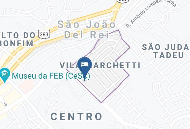 Sao Joao Del Rei - Solara Hotel Maps