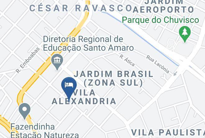 Sao Paulo Campo Belo - Pousada Espaco Das Aguias Maps