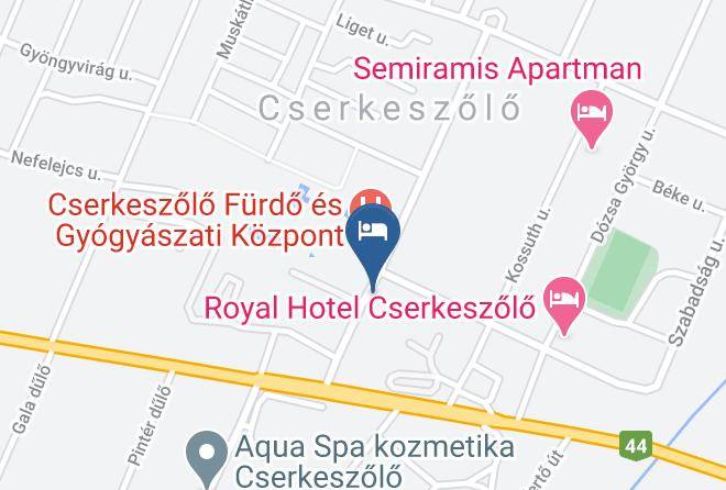 Cserkeszolo - Solaris Holiday Resort Maps