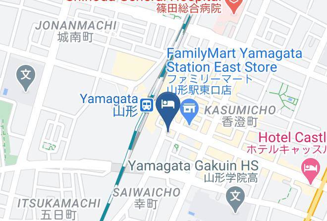 Yamagata City - Sole Inn Hotels Maps