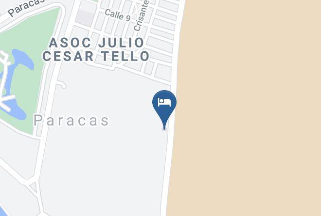 Pisco - Sole Paracas Hotel Maps