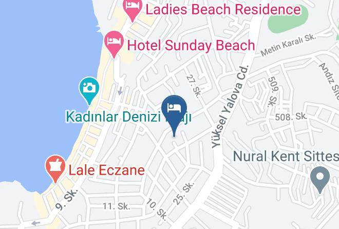 Kusadasi - Soleil Hotel Maps