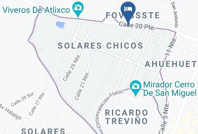 Atlixco - Soleil Inn Atlixco Maps