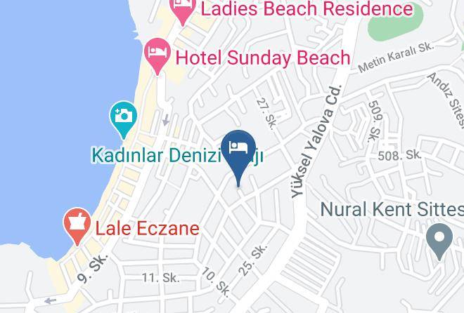 Kusadasi - Soleil Otel Maps