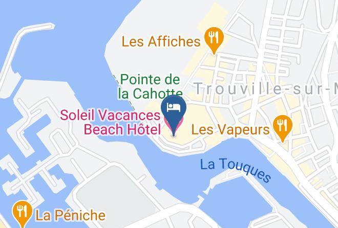 Calvados - Soleil Vacances Beach Hotel Maps