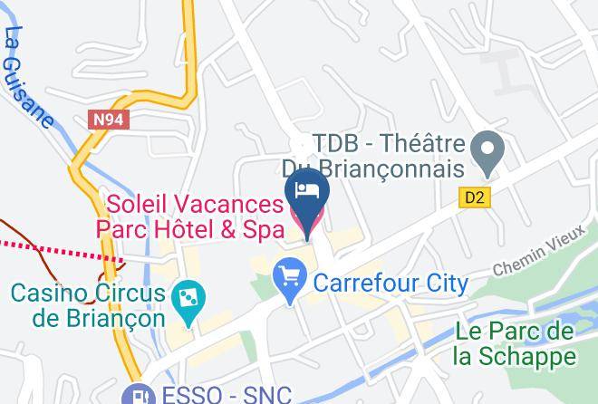 Hautes Alpes - Soleil Vacances Parc Hotel & Spa Maps