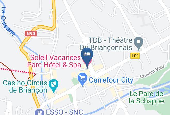 Hautes Alpes - Sowell Hotels Le Parc & Spa Maps