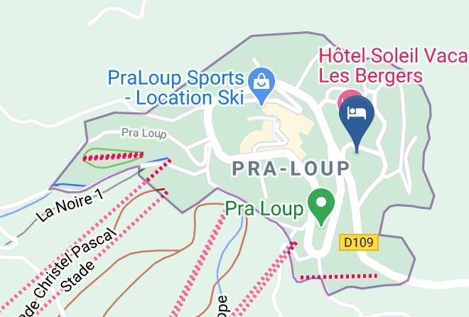 Alpes De Haute Provence - Soleil Vacances Residence Praloup Maps