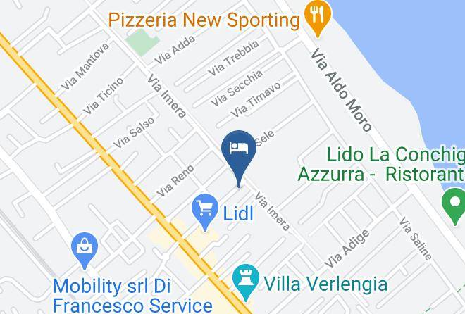 Pescara - Solemare B&b Maps