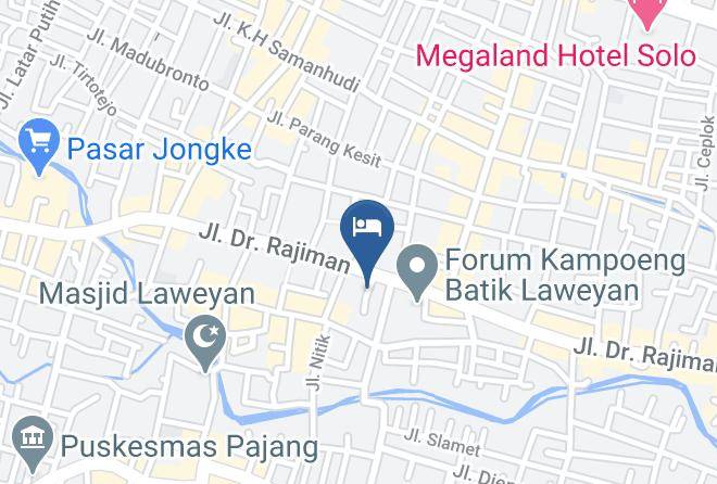 Surakarta - Solia Zigna Laweyan Maps
