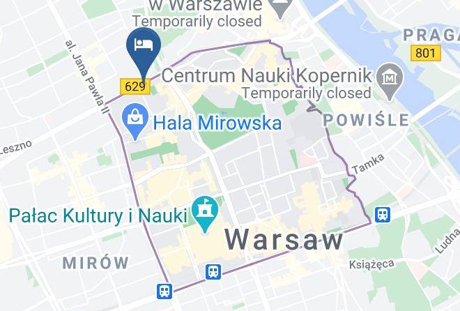 Warsaw - Solidarity Place Maps